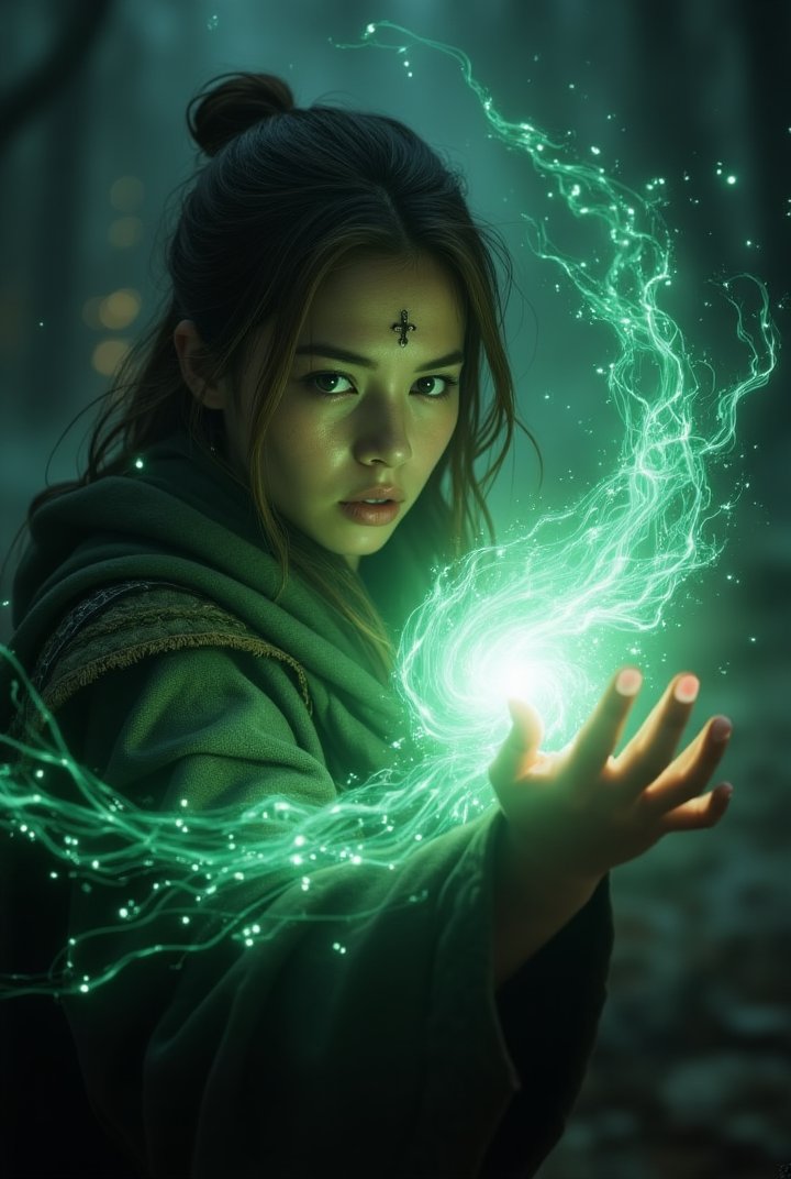 Spell-casting animations