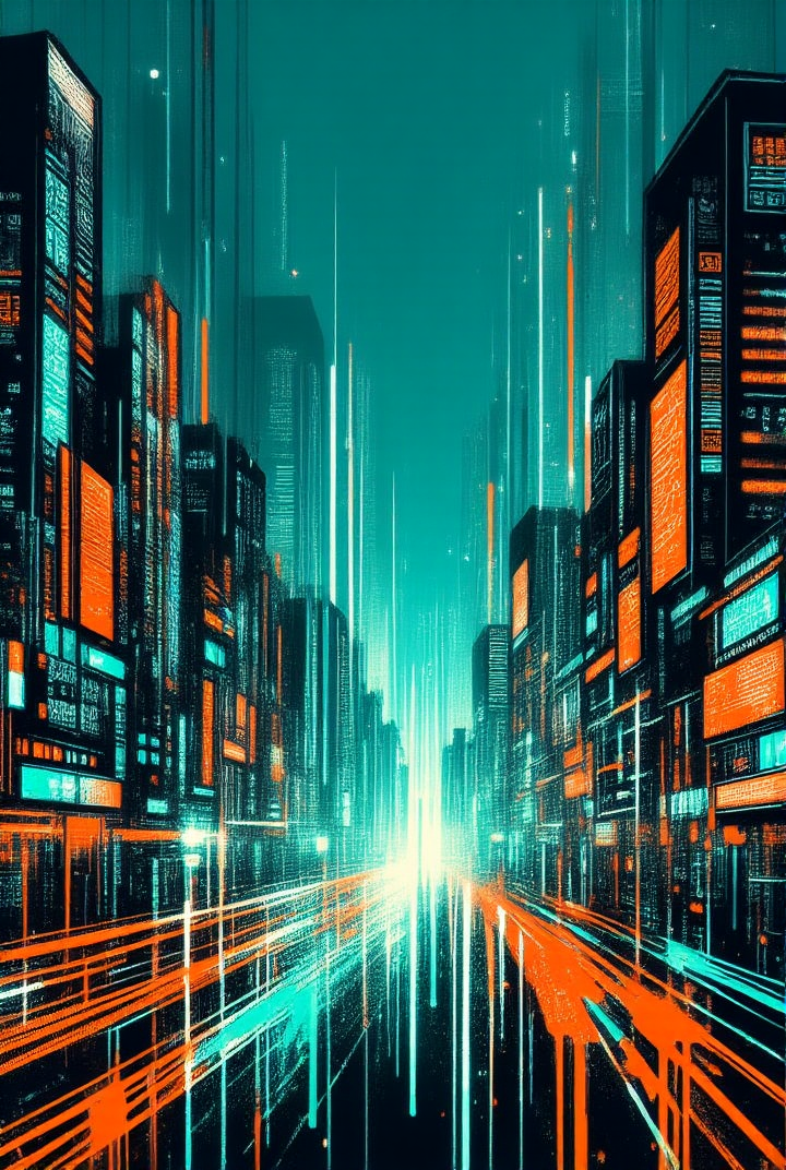 Cyberpunk cities