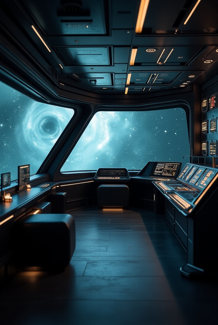 Spaceships interior