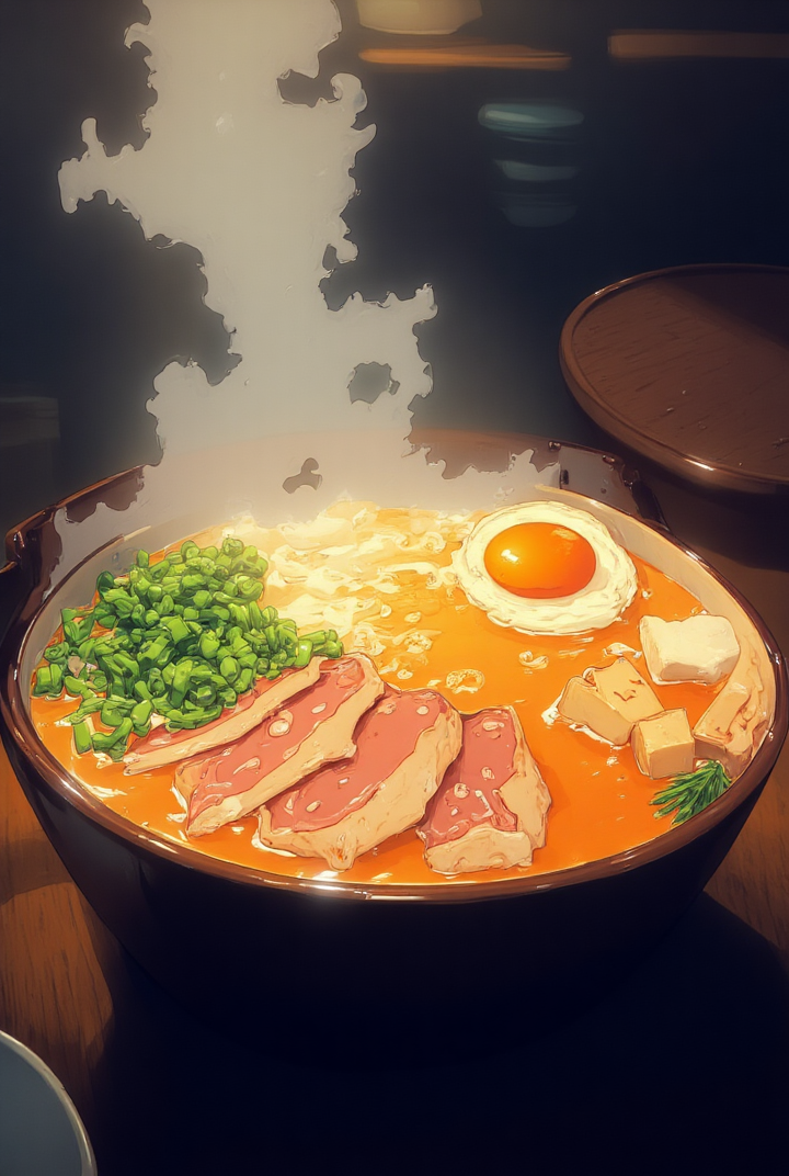 Anime food art