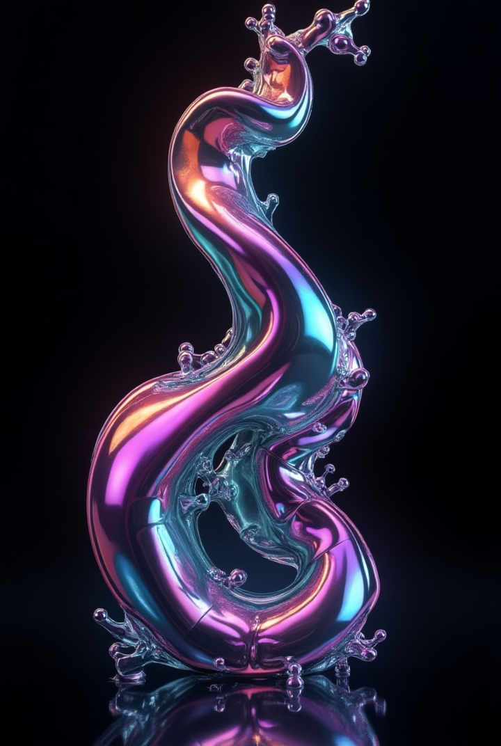 Fluid shapes and textures