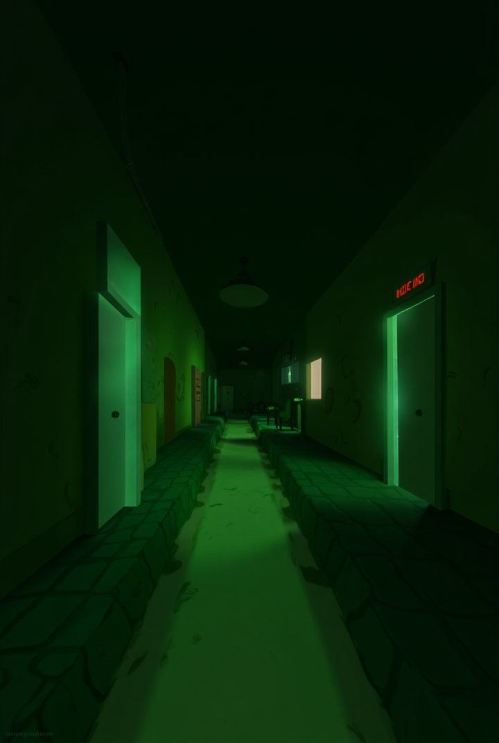 Dreamcore/liminal scenes